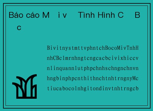 Báo cáo Mới về Tình Hình Cờ Bạc